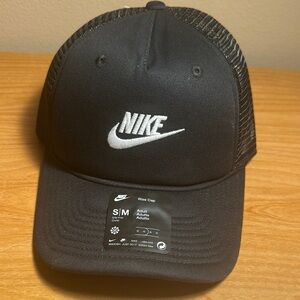Nike Black Mesh Trucker Hat